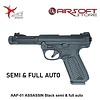 Action Army AAP-01 ASSASSIN Black semi & full auto