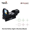 Lancer Tactical Red Dot Reflex Sight 4 Rectiles (Black)