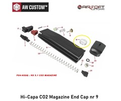 Armorer Works Hi-Capa CO2 Magazine End Cap nr 9