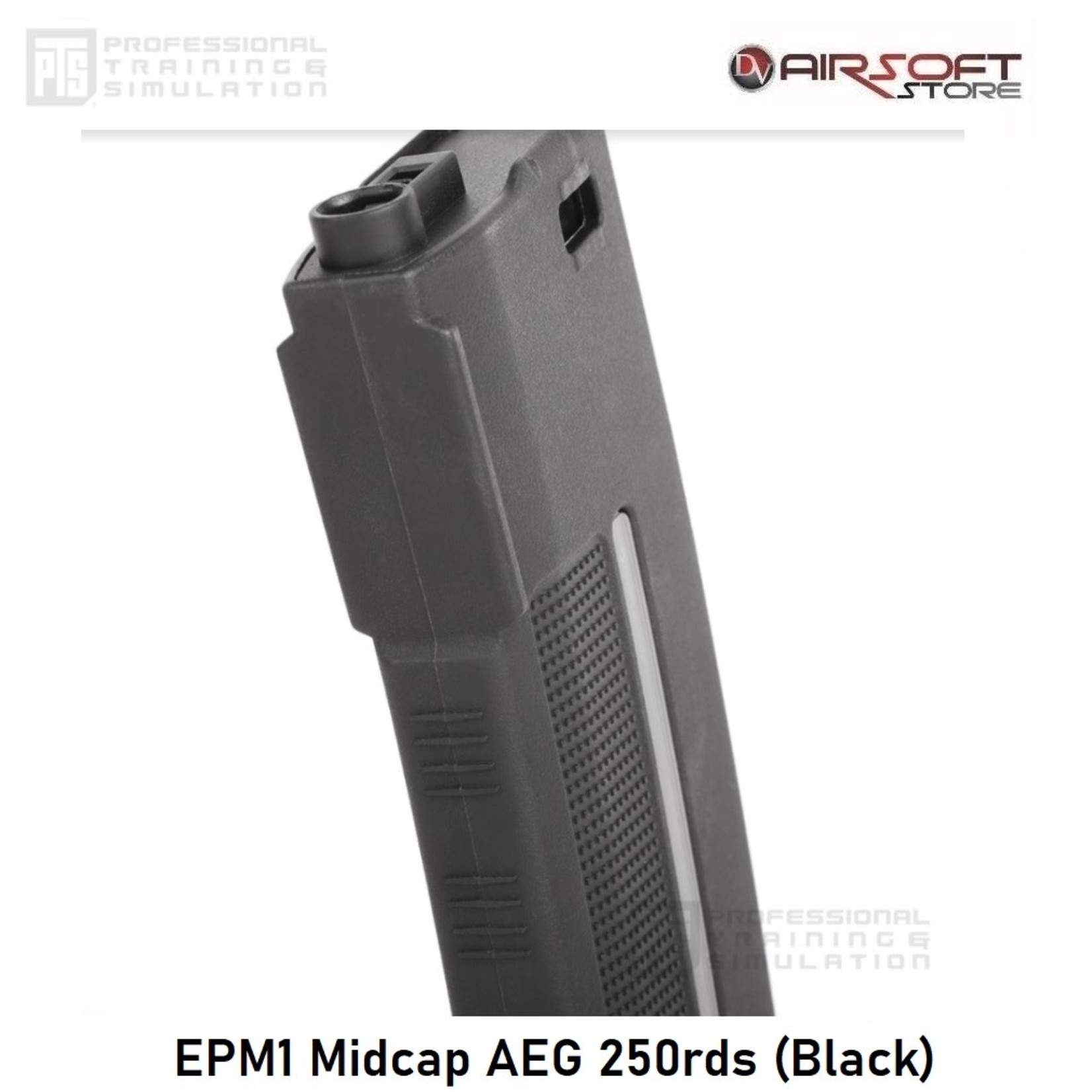 Epm1 Midcap Aeg 250rds Black Airsoft Store
