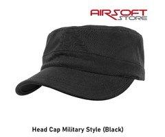 Brandit Head Cap Military Style (Black)