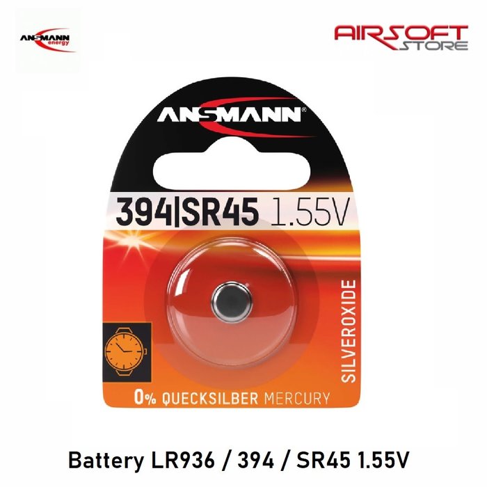 Ansmann Battery LR936 / 394 / SR45 1.55V