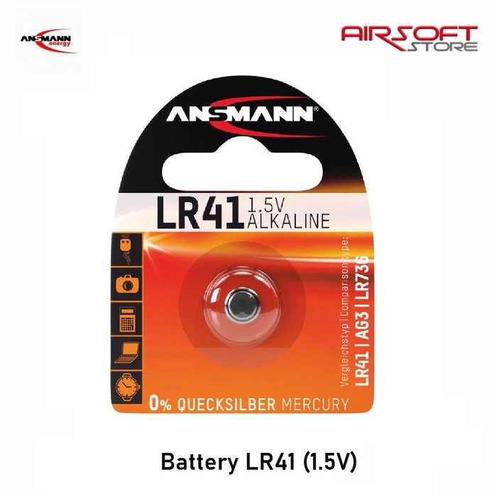 Ansmann Battery LR41 (1.5V)