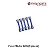 Fuse 25A for AEG (5 pieces)