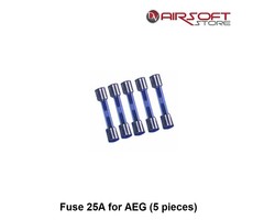 Fuse 25A for AEG (5 pieces)