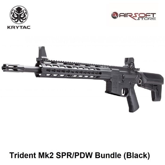 Krytac Trident Mk2 SPR/PDW Bundle (Black)