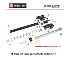 Armorer Works Hi-Capa HX spare Spring Guide buffer (nr13)