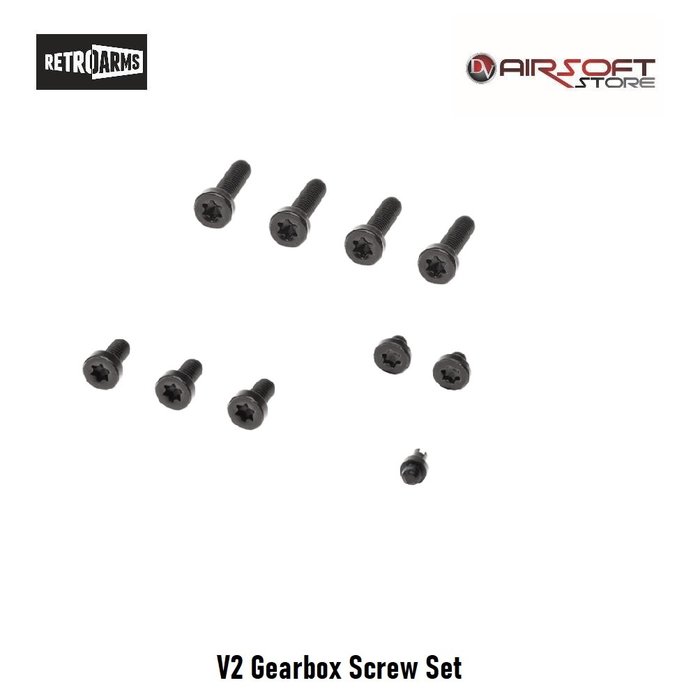 Retro Arms V2 Gearbox Screw Set