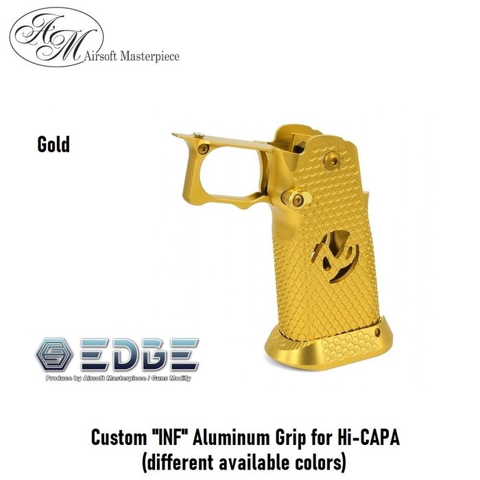 EDGE Custom "INF" Aluminum Grip for Hi-CAPA