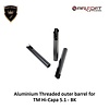 Royal Armory Aluminium Threaded outer barrel for TM Hi-Capa 5.1 - BK