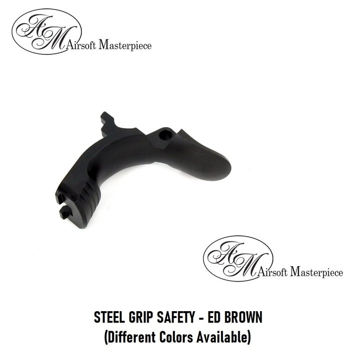 Airsoft Masterpiece STEEL GRIP SAFETY - ED BROWN
