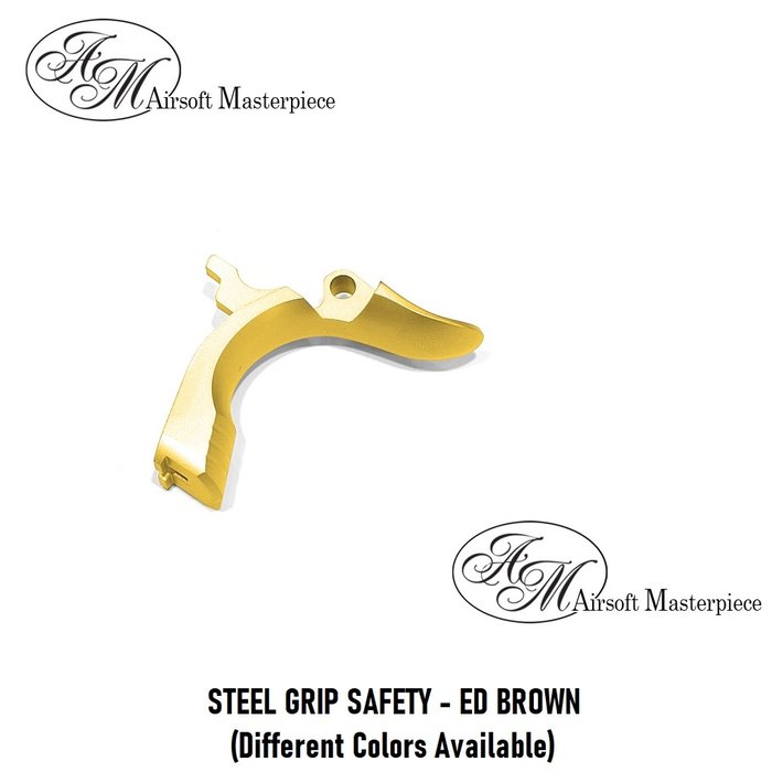 Airsoft Masterpiece STEEL GRIP SAFETY - ED BROWN
