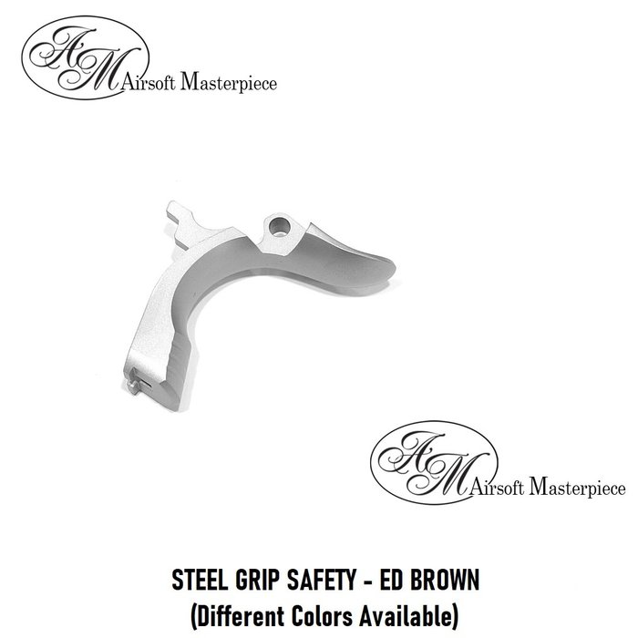 Airsoft Masterpiece STEEL GRIP SAFETY - ED BROWN