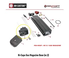 Armorer Works Hi-Capa Gas Magazine Base (nr.2)