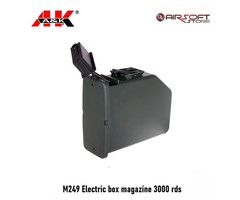 A&K M249 Electric box magazine 3000 rds