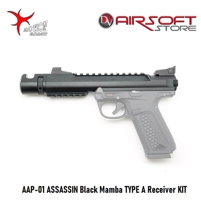 Action Army AAP-01 ASSASSIN Black Mamba TYPE A Receiver KIT