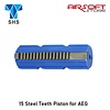 SHS 15 Steel Teeth Piston for AEG