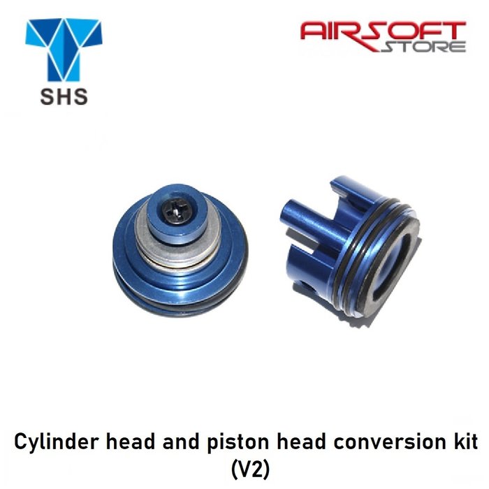 SHS Cylinder head and piston head conversion kit (V2)