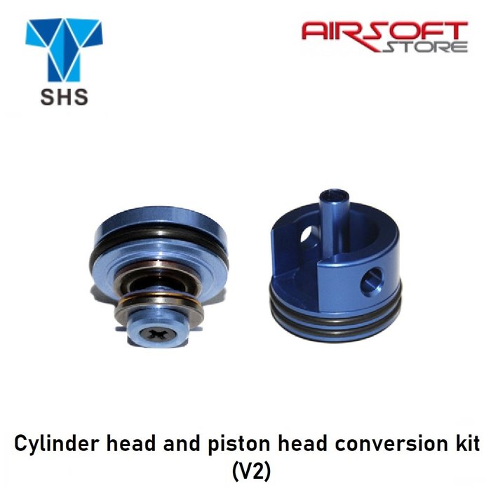 SHS Cylinder head and piston head conversion kit (V2)