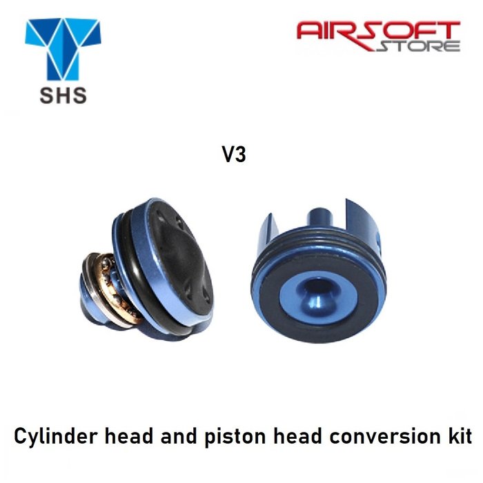 SHS Cylinder head and piston head conversion kit (V3)