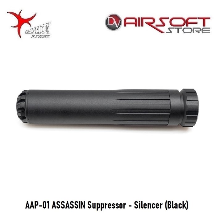 Action Army AAP-01 ASSASSIN Suppressor - Silencer (Black)