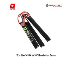 NUPROL 11.1v Lipo 1450Mah 30C Nunchuck - Deans
