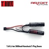 Titan 7.4V Li-Ion 3000maH Nunchuck T-Plug Deans