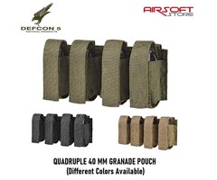 DEFCON 5 QUADRUPLE 40 MM GRANADE POUCH