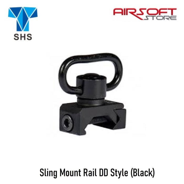 SHS Sling Mount Rail DD Style (Black)