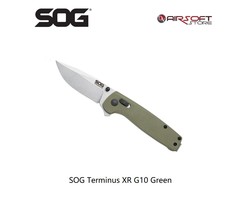 SOG Terminus XR G10 Knife Green