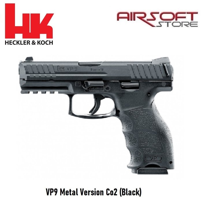 Heckler & Koch VP9 Metal Version Co2 (Black)