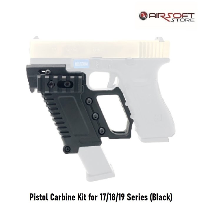 Pistol Carbine Kit for 17/18/19 Series (Black)