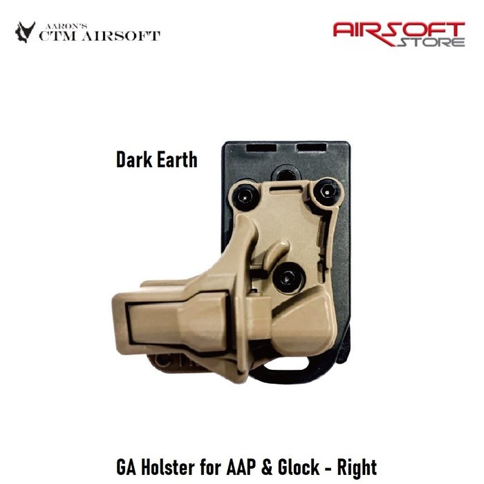 CTM Airsoft GA Holster GEN2 for AAP & Glock - Right