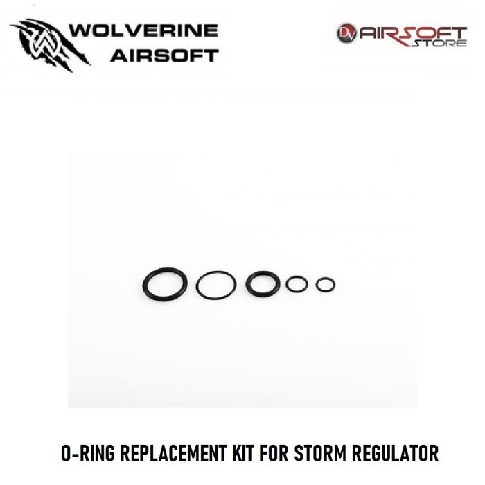 Wolverine O-RING REPLACEMENT KIT FOR STORM LEGACY AND WRAITH REGULATOR
