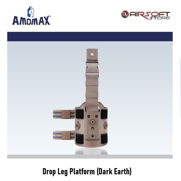 Amomax Drop Leg Platform (Dark Earth)