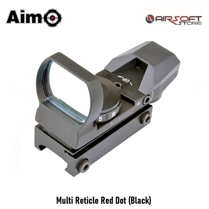 Aim-O Multi Reticle Red Dot (Black)