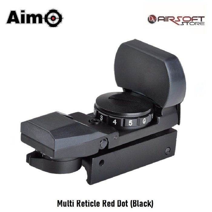 Aim-O Multi Reticle Red Dot (Black)