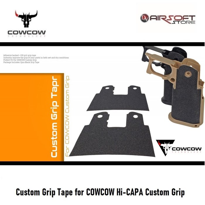 CowCow Technology Custom Grip Tape for COWCOW Hi-CAPA Custom Grip