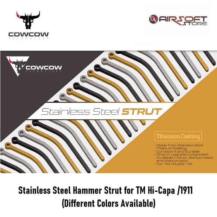 CowCow Technology Stainless Steel Hammer Strut for TM Hi-Capa /1911