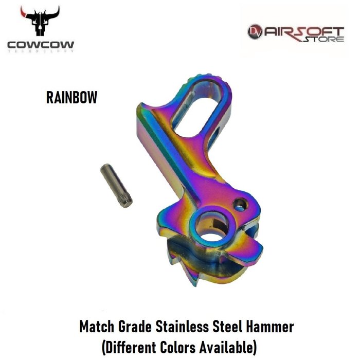 CowCow Technology Match Grade Stainless Steel Hammer