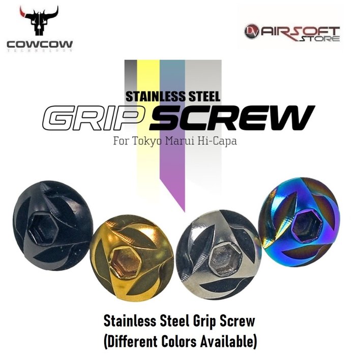 CowCow Technology Stainless Steel Grip Screw
