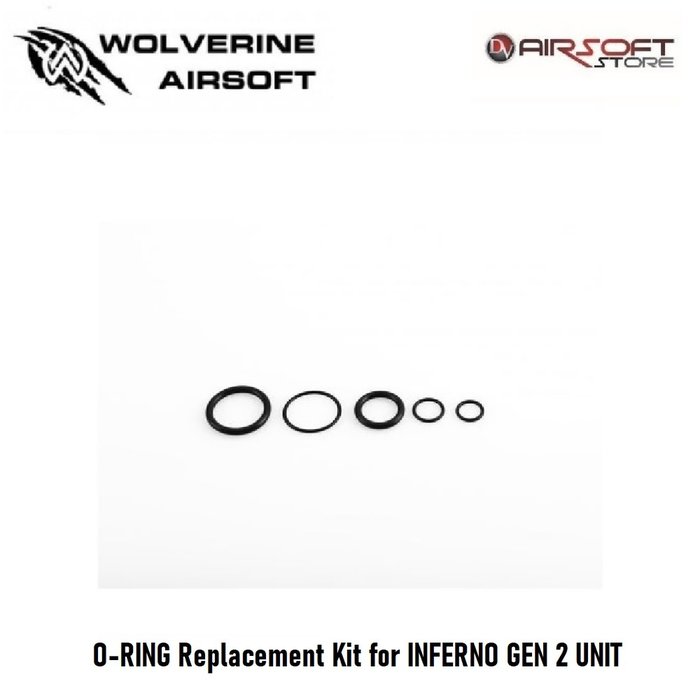 Wolverine O-RING Replacement Kit for INFERNO GEN 2 UNIT