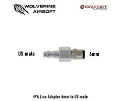 Wolverine HPA Line Adapter 6mm to US male