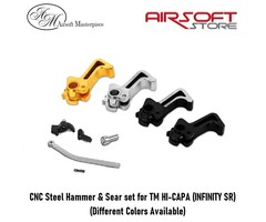 Airsoft Masterpiece CNC Steel Hammer & Sear set for TM HI-CAPA (INF SR)