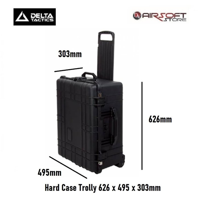 Delta Tactics Hard Case Trolly 626 x 495 x 303mm