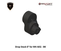 Royal Armory Drop Stock 0° for M4 AEG - BK