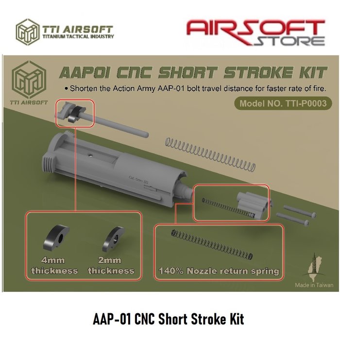 TTI AAP-01 CNC Short Stroke Kit