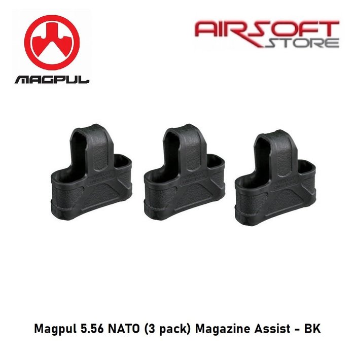 Magpul Magpul 5.56 NATO (3 pack) Magazine Assist - BK