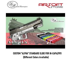 Airsoft Masterpiece CUSTOM "ALPHA" STANDARD SLIDE FOR HI-CAPA/1911