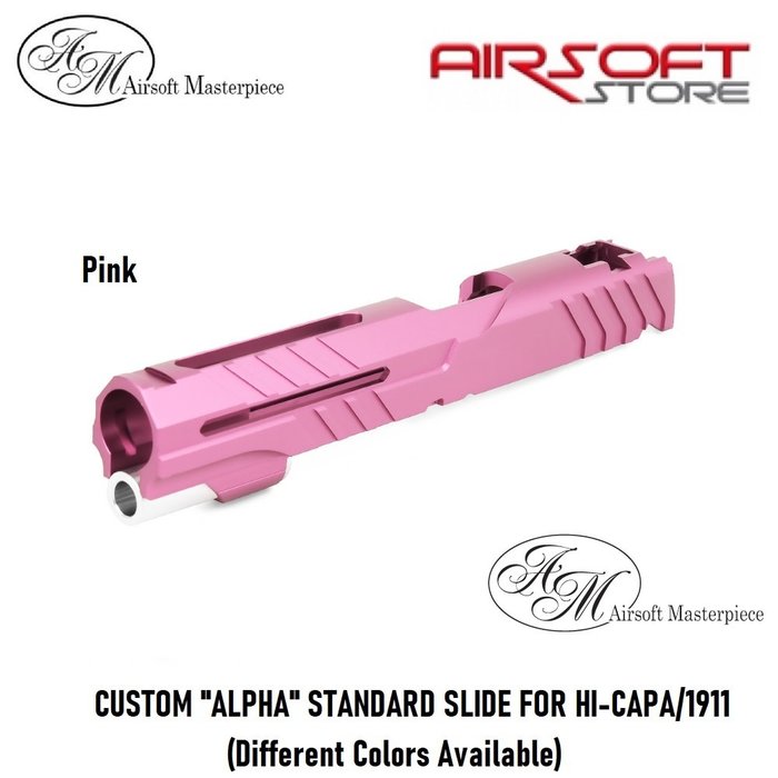 Airsoft Masterpiece CUSTOM "ALPHA" STANDARD SLIDE FOR HI-CAPA/1911